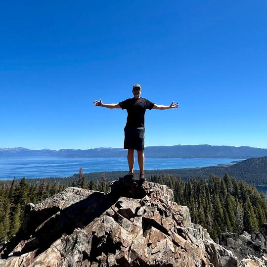 Larry at Lake Tahoe